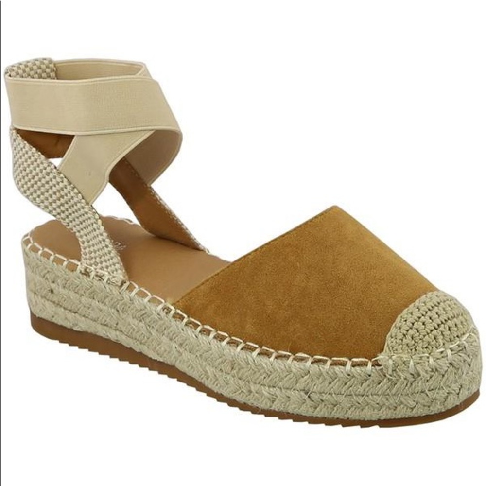 Elastic Ankle Strap Espadrilles